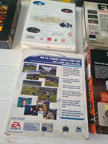 PC Big Box CD Floppy Spiele x14 Restposten Konvolut Sealed +used War EF Jet + Titanic - Bild 21 von 23