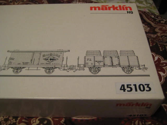 Marklin H0 45103 k.W.St.E. Württemberg 150th Anniversary 6 FreightCar Set - LNIB - Image 4 of 4