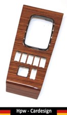SCHALTKONSOLE SCHALTBRETT F&Uuml;R MERCEDES W123 ZEBRANO HOLZ WOOD NR.13