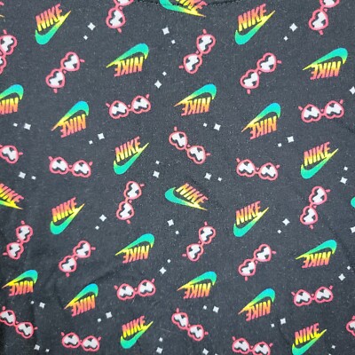 nike rainbow crop top