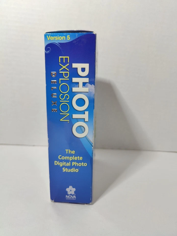 Photo Explosion Deluxe V2 Windows XP Digital Photo Editing PC Software NEW - Image 2 of 4