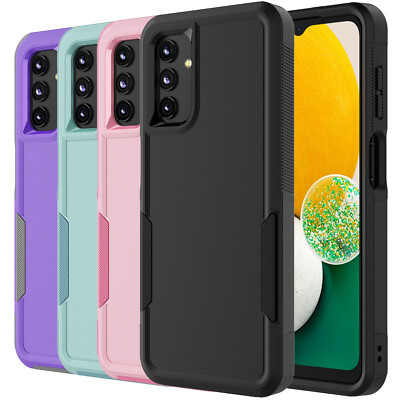 Samsung Galaxy S23/A03S/A13/A14/A53/A54 5G Phone Case Cover + Screen Protector