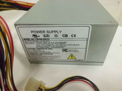 FSP460-60PFN ATX POWER SUPPLY, with -5v, 24PIN, 8PIN, MOLEX, BERG, NEW - Picture 1 of 6