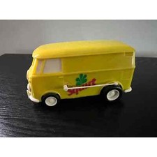VERY RARE Tamco Japan Yellow Squirt Soundwagon VW Bus Record Player