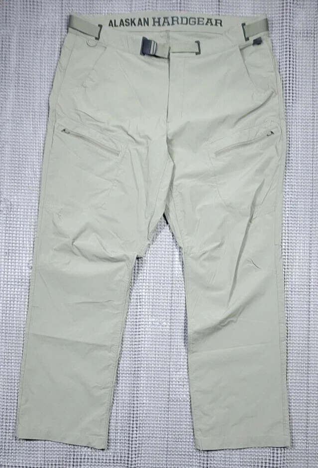 Pantalones de pesca Alaskan Hardgear para hombre Knife Creek AKHG ajuste estándar 40x32 verde Foto 2 de 4