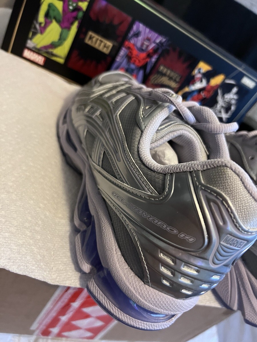 ASICS Gel-Kayano 14 Kith Marvel Villains Silver Surfer ASICS Gel-Kayano 14 Kith Marvel Villains Silver Surfer