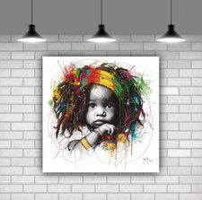 Jamaican Canvas Wall Art Print Patrice Murciano Modern Printed Colourful Décor