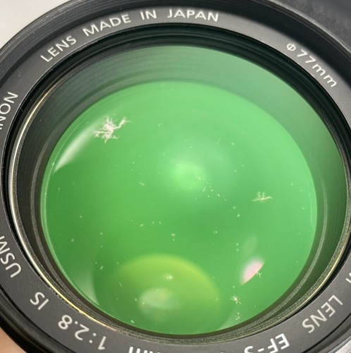 Canon EF-S 17-55mm f/2.8 IS USM Zoom Lens "READ" w/Hood,Case From Japan Y1888 - Picture 8 of 13