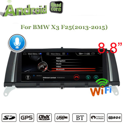 8.8''Car Media Player for BMW X3 F25 2013-2015 Carplay BT WiFi SWC RDS Phonelink