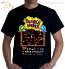 Tshirt Bubble Bobble videogioco arcade t-shirt draghi Bub e Bob video games