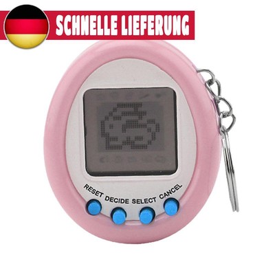 Vintage 168 Pets in One LCD Display Electronic Digital Pet Game Console Keychain