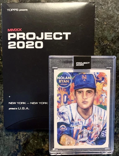 Topps Project 2020 NOLAN RYAN #67 Andrew Thiele:1969 Topps RETRO W/BOX💥💥