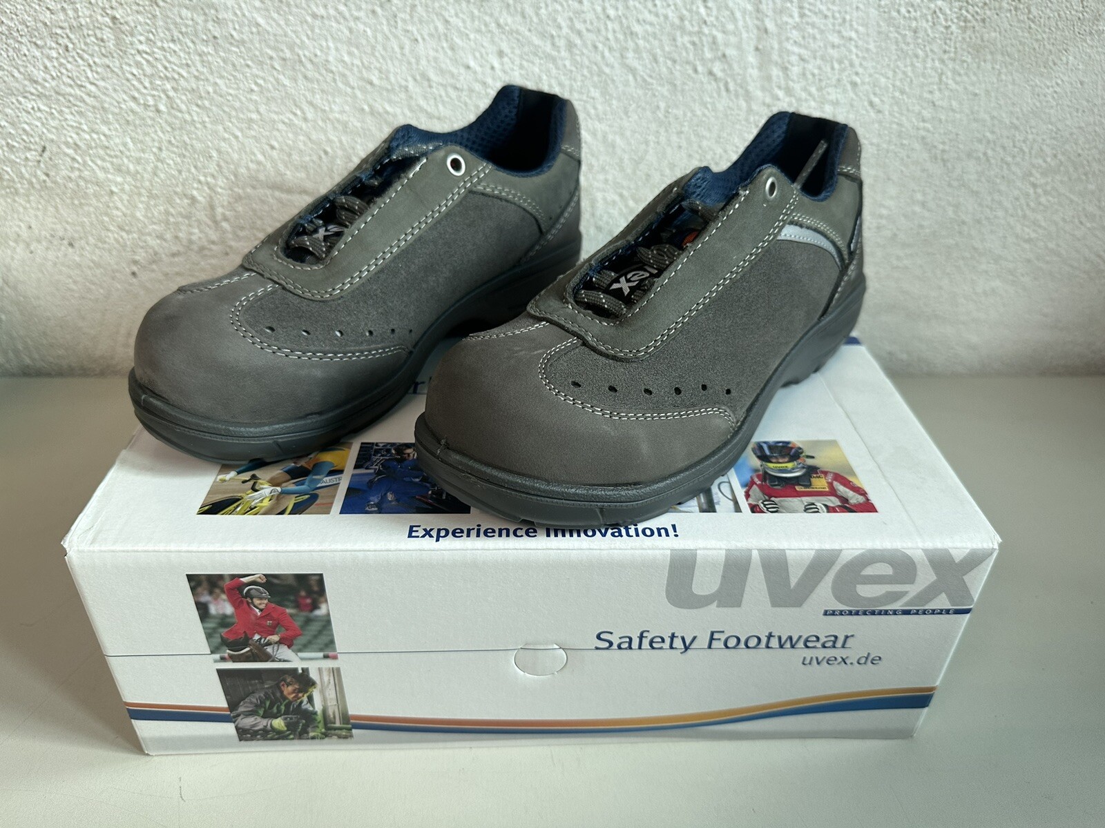 Zapatos de seguridad UVEX S1 zapatos de trabajo 8696.9 talla 35 liquidación de stock restos