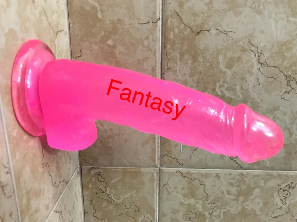8-Inch-HUGE-Dildo-Realistic-Waterproof-Suction-Cup-Men-Penis-Female-Sex-Toy - Image 3 of 4