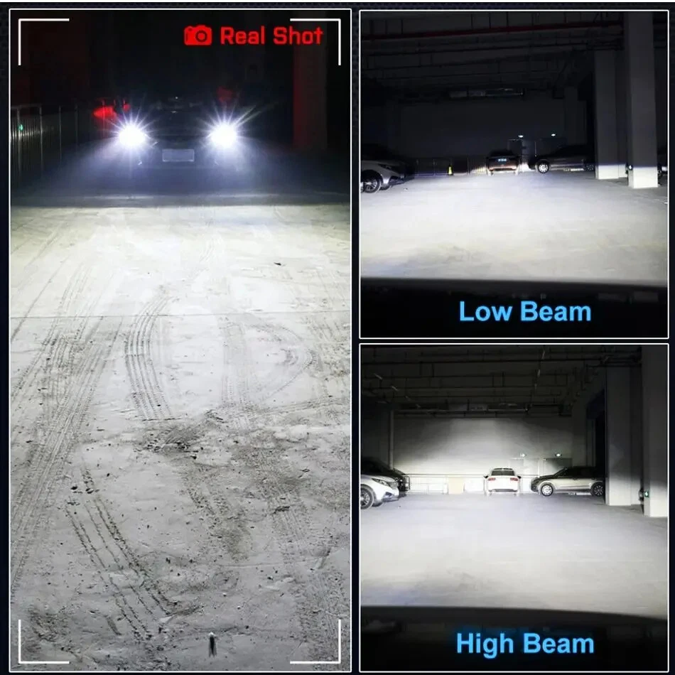 30000LM H7 LED Canbus Faro Coche Super HB4 H11 H4 H1 Luces Plug-N-Play Bombillas Foto 4 de 4