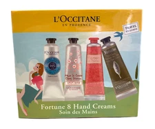 L'Occitane En Provence Fortune 8 Hand Creams Travel Exclusive 1oz (8 Pieces) NEW
