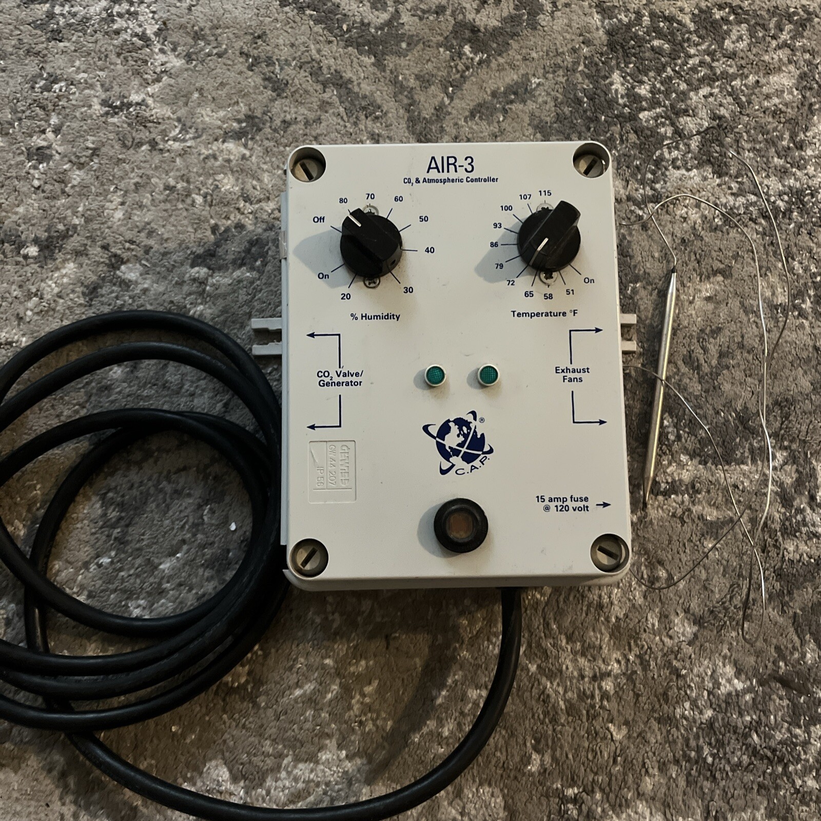 C.A.P. Air 3 Temperature And Humidity Controller CO2 And Atmospheric ...