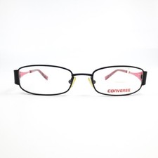 Converse Eyeglasses K002 Black Pink Rectangular Girls Kids Frames 47[]17 130 mm