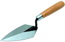 QLT by 925 7-Inch by 3-Inch Pointing Trowel with Wooden Handle
