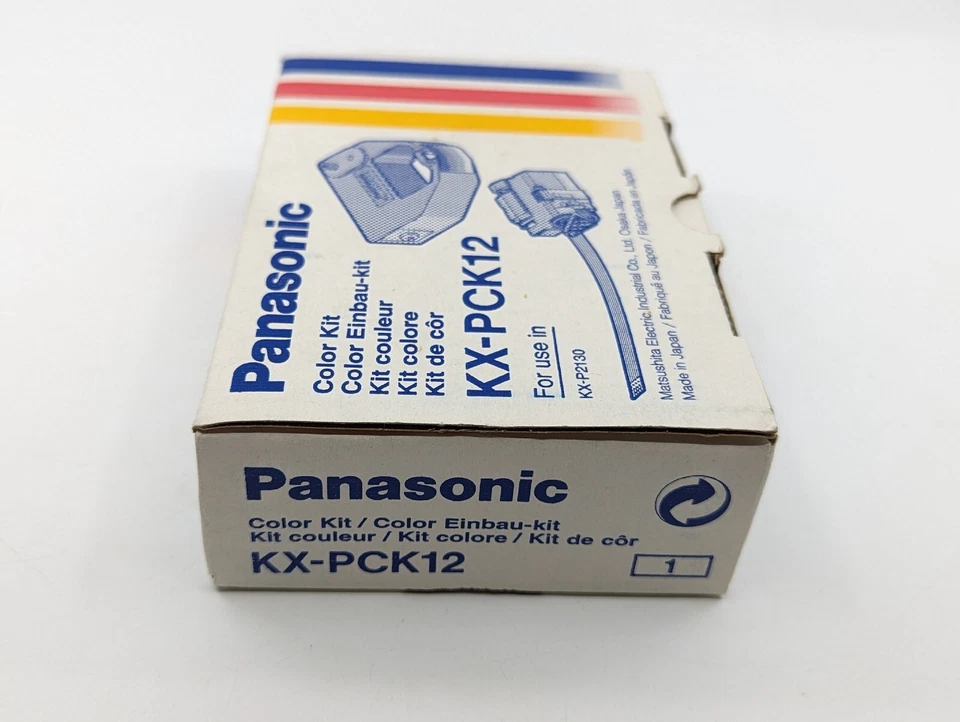 [NIB] KX-PCK12 Panasonic Ribbon Color Kit With Adapter for KX-P2130, 2135 - Image 4 of 4