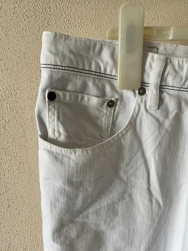 Hackett London Stretch Jeans - White - Size 33 - Picture 9 of 13