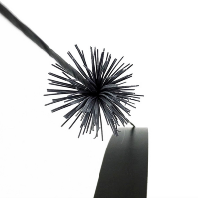 Silencieux D'arc - 12 Moustaches En Caoutchouc Noir - CIR-CUT ARCHERY