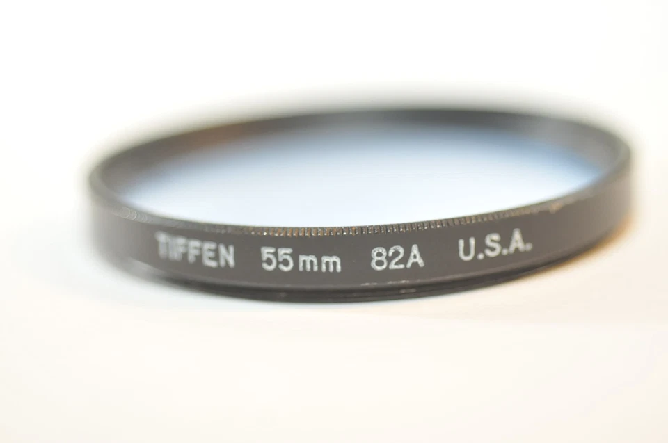 Tiffen 55mm 82A Light Blue filter for Nikon Nikkor Canon Sony Pentax Sigma lens - Image 2 of 3