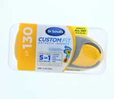 Dr. Scholl's Custom Fit Orthotics CF 130 Shoe Sole Insole Inserts