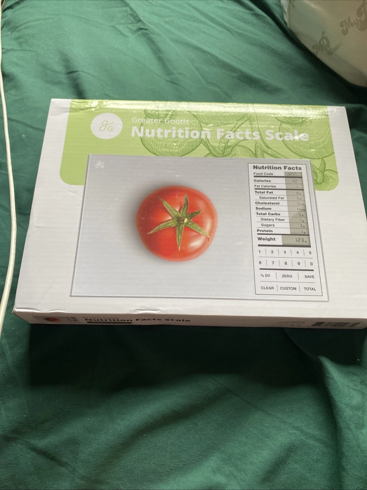 Greater Goods Nutrition Facts Scale Model 0450
