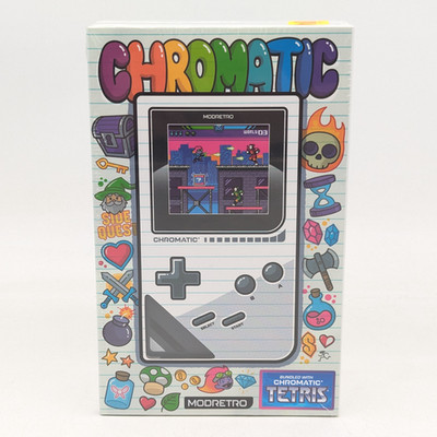 ModRetro Chromatic Handheld Gaming Console with Tetris | Midnight