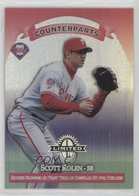 1997 Donruss Limited Counterparts Exposure Scott Rolen Edgardo Alfonzo HOF 0h6x
