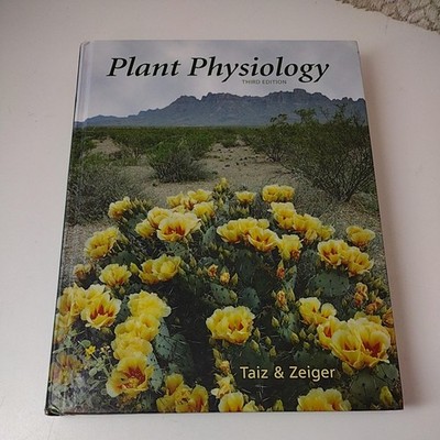 Plant Physiology Taiz Zeiger Third Edition Hardcover Textbook