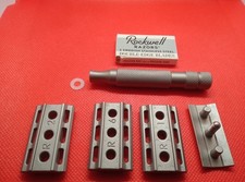 Rockwell 6S Rasierhobel Edelstahl Matt in OVP