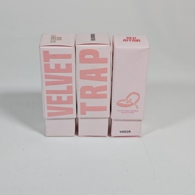 Jeffree Star Cosmetics Velvet Trap Lipstick Lot of 3 NEW