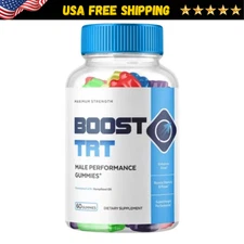 (1 Pack) Boost TRT Male Gummys Advanced Boost TRT Vitamin Supplement 60 Gummies