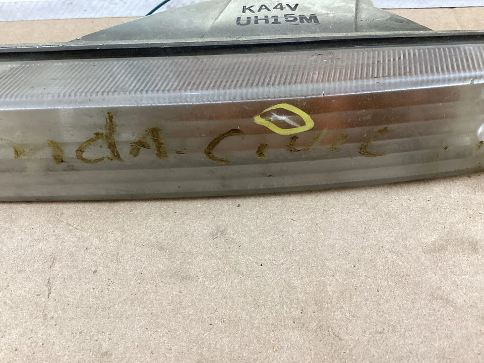 1990-1991 Honda Civic Passenger Corner/Park Light Park Lamp-turn Signal OEM - Image 2 of 4