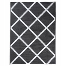 Canvas Rug 160x220, Soft, Colorful, 8mm Pile, Underfloor Heating