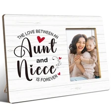 Aunt Picture FrameGift for Auntie from NieceAuntie Gifts for Birthday Christm...