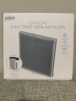 Pure Enrichment 3-in-1 True HEPA Replacement Filter For PureZone Air Purifier