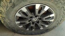 Used Wheel Fits 2018 Nissan Titan 18x8 Alloy 6 Spoke Machined And Black Painted