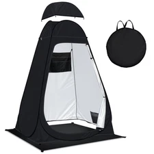Pop Up Privacy Shower Tent Camping Portable Toilet Tent Outdoor Changing Port...