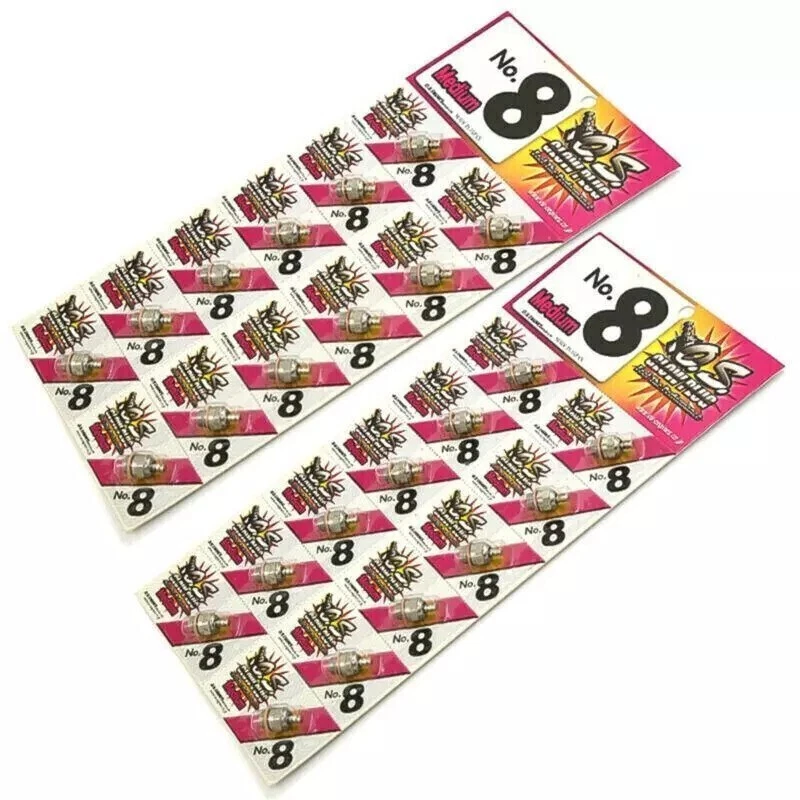 10pcs O.S. Spark Glow Plug NO.8 OS #8 Hot For Nitro Engine RC Car Airplane - Image 4 of 4