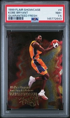 1999 FLAIR SHOWCASE GUARANTEED FRESH #4 KOBE BRYANT PSA 7.5 | eBay