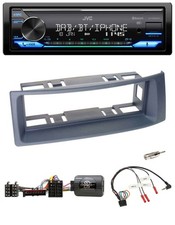 JVC Bluetooth DAB USB volante autoradio per Renault Scenic Megane 1996-2000 grigio