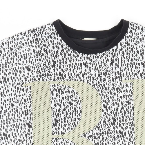 River Island Mädchen schwarz weiß Tiermotiv T-Shirt 11-12 - Bild 11 von 12