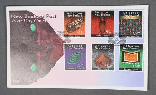 MayfairStamps New Zealand FDC 1996 Toi Craft Combo First Day Cover aaw_65453