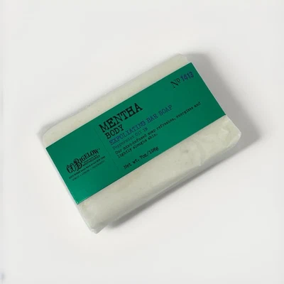Bath & Body Works CO Bigelow Mentha Body Exfoliating Bar Soap 7oz Peppermint - Image 1 of 4