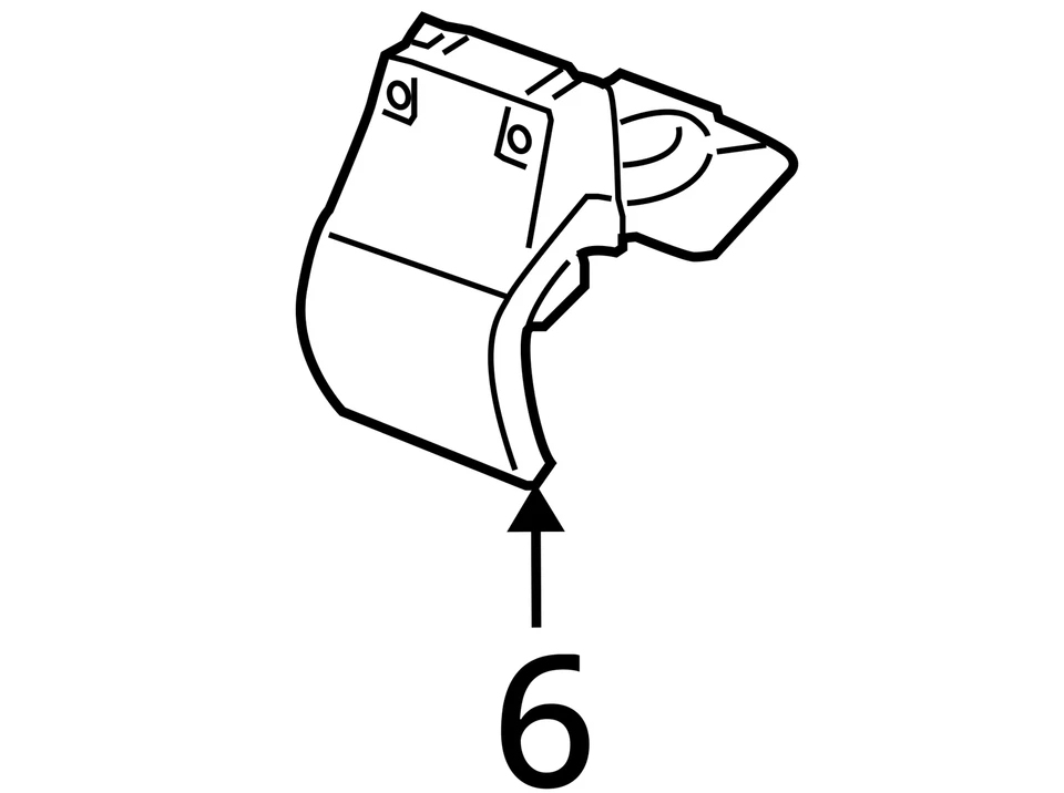 SE ADAPTA A PONTIAC CHEVROLET 2006-2009 SOPORTE EQUINOX TORRENT 89026435 - NUEVO OEM Foto 3 de 3