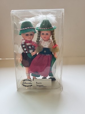 Vintage Original Trachten Schneider Bayern Germany Girl And Boy