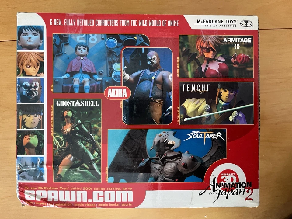 Экшн-фигурка AKIRA Kaneda мотоцикл новая в коробке игрушки McFarlane - Изображение 4 из 4